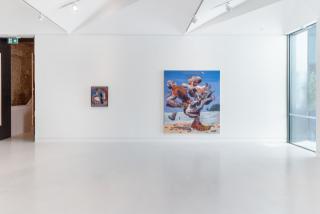 Ben Quilty: Free Fall, 2021. Installation image, Cromwell Place. Photo by Lucy Emms