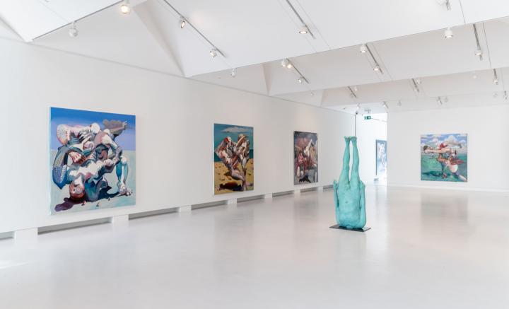 Installation view: Ben Quilty 