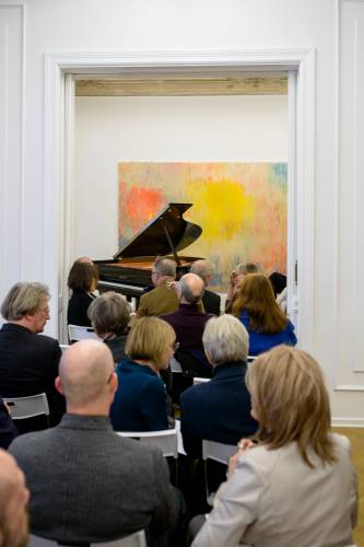 Christopher Le Brun, Now Turn the Page, Arndt Art Agency, Berlin, Performance 4