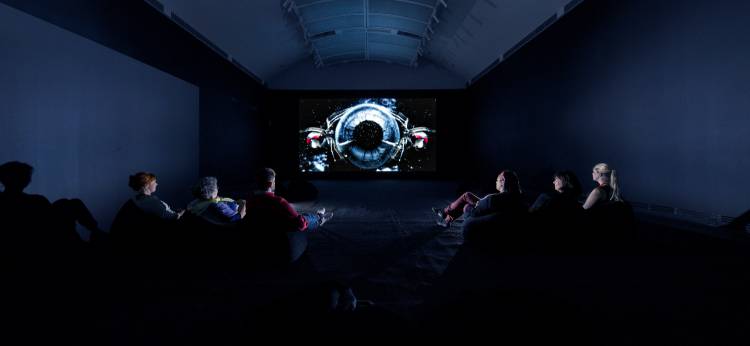 Del Kathryn Barton, RED, The Art Gallery of South Australia, Adelaide, Arndt Art Agency, Installation view 4