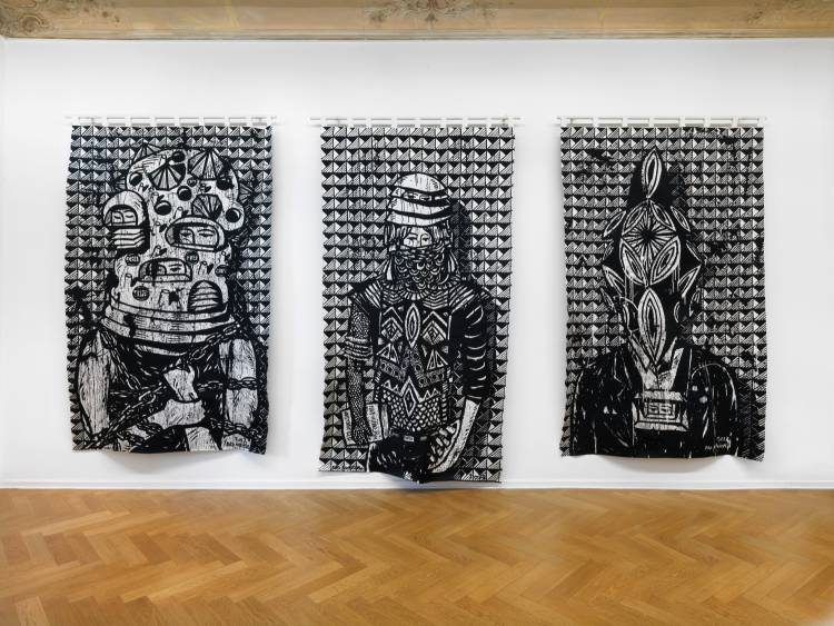 Eko Nugroho, Plastic Democracy, Arndt Art Agency, Berlin, Installation view 8