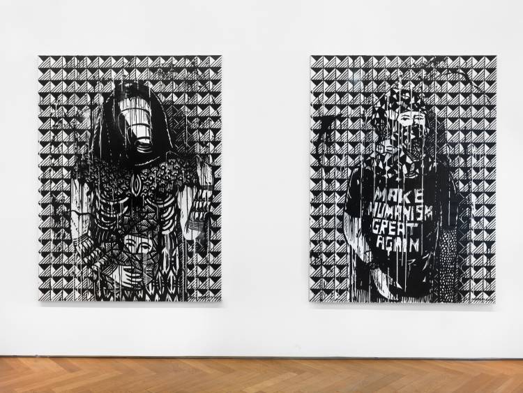 Eko Nugroho, Plastic Democracy, Arndt Art Agency, Berlin, Installation view 9