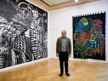 Eko Nugroho, Plastic Democracy, Arndt Art Agency, Berlin, Opening Reception 1