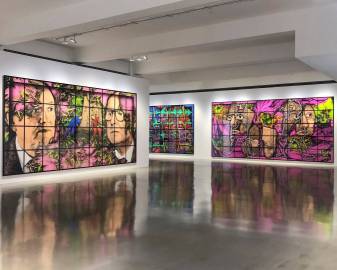 GILBERT & GEORGE, THE PARADISICAL PICTURES, Sprüth Magers, Los Angeles, Installation view 4
