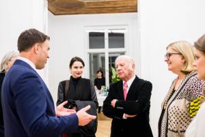Heinz Mack, Review and Outlook, Arndt Art Agency, Berlin, Opening Reception 7