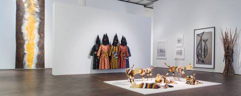 Indigenous Australia Masterworks from the National Gallery of Australia, Me Collectors Room Berlin, Installation view 1