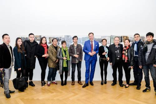 Jose Santos III Distance Between Two Points, Arndt Art Agency, Berlin, Opening Reception 2