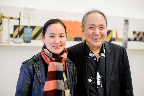 Jose Santos III Distance Between Two Points, Arndt Art Agency, Berlin, Opening Reception 3