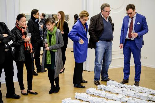 Jose Santos III Distance Between Two Points, Arndt Art Agency, Berlin, Opening Reception 6