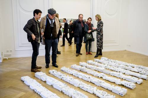 Jose Santos III Distance Between Two Points, Arndt Art Agency, Berlin, Opening Reception 7