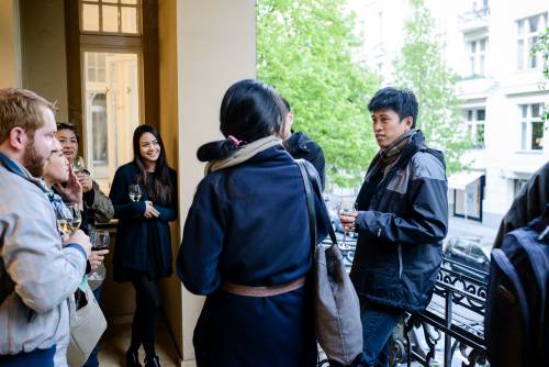 Jose Santos III Distance Between Two Points, Arndt Art Agency, Berlin, Opening Reception 8