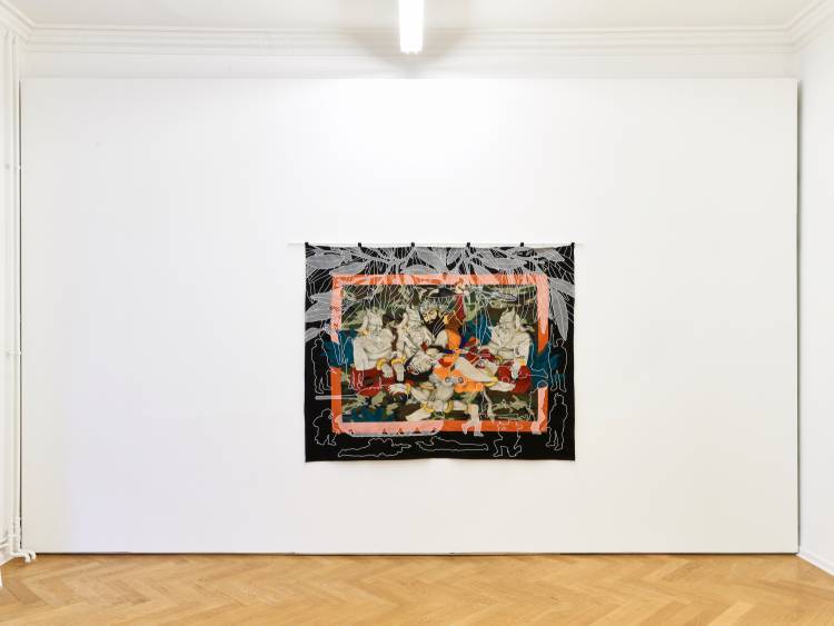 Khadim Ali, Actors, Arndt Art Agency, Berlin, Installation view 3