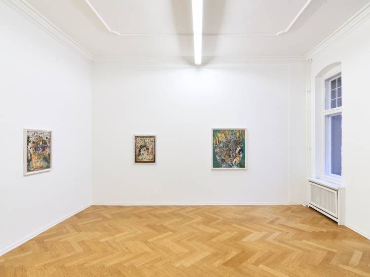 Khadim Ali, Actors, Arndt Art Agency, Berlin, Installation view 4