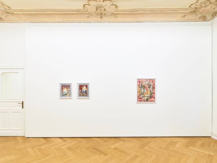 Khadim Ali, Actors, Arndt Art Agency, Berlin, Installation view 6