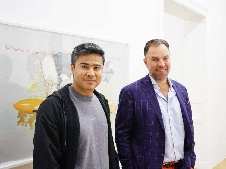 Khadim Ali, Actors, Arndt Art Agency, Berlin, Opening Reception 1