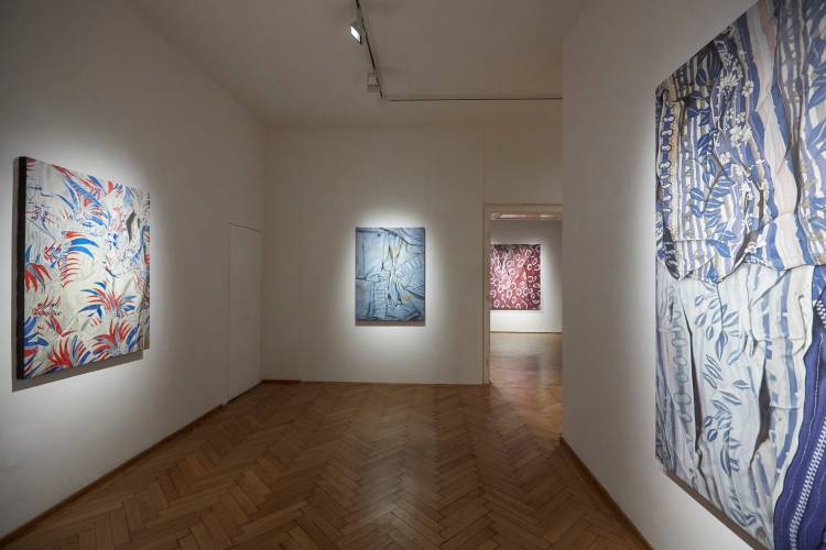 Marina Cruz, Read between the lines, Galerie Ernst Hilger, Vienna, Installation view 6