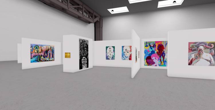 My Name is Nobody, A3 online exhibition, Installation view 1