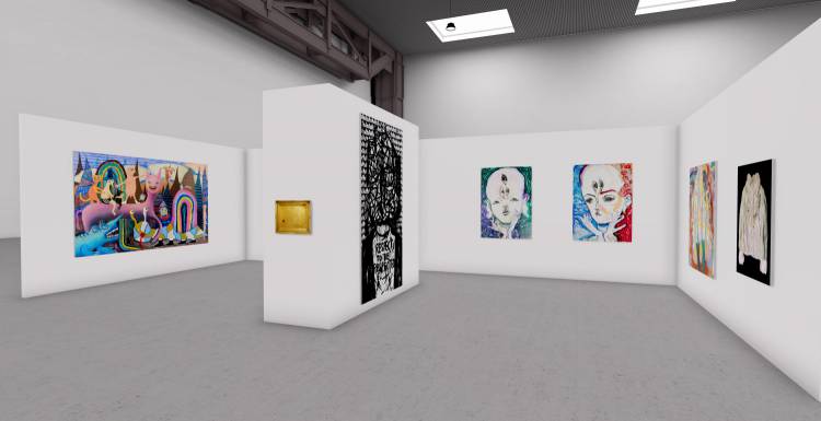 My Name is Nobody, A3 online exhibition, Installation view 2