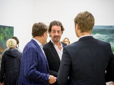 Rainer Fetting, Taxis Monsters and the Good Old Sea, Arndt Art Agency, Berlin, Opening Reception 10