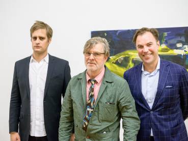 Rainer Fetting, Taxis Monsters and the Good Old Sea, Arndt Art Agency, Berlin, Opening Reception 5