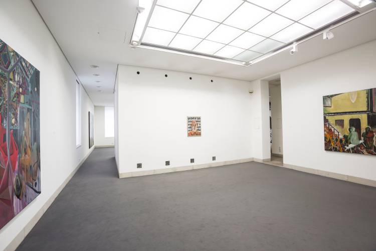 Rodel Tapaya, Bright Coloured Butterflies, Galerie Sindelfingen, Installation view 6