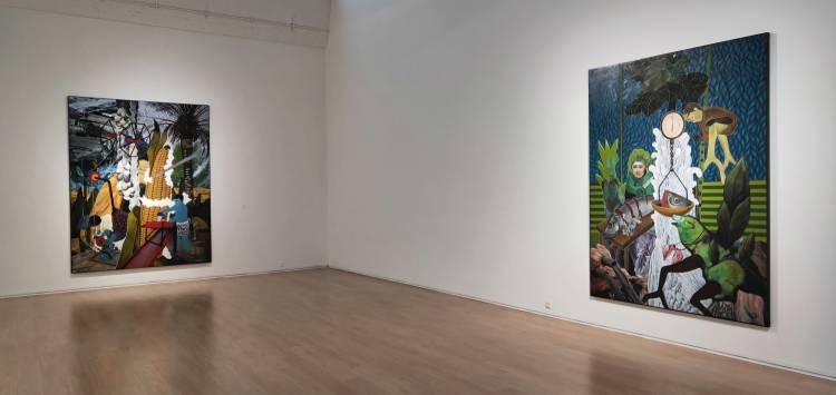 Rodel Tapaya, Myths and Truths, Tang Contemporary, Beijing, Installation view 4