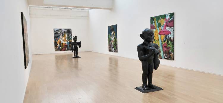 Rodel Tapaya, Myths and Truths, Tang Contemporary, Beijing, Installation view 7