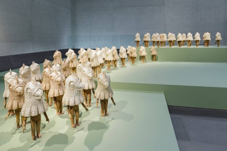 Rodel Tapaya, New Art from the Philippines, the National Gallery of Australia, Canberra, Installation view 7