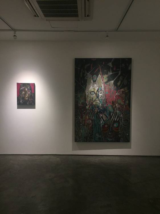 Rodel Tapaya, On the Benefits of a Crowded Space, Art Informal, Manila, Installation view 5.JPG