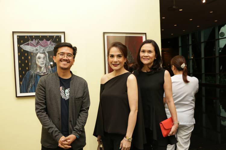 Rodel Tapaya, Urban Labyrinth, Ayala Museum, Opening Reception 13.JPG