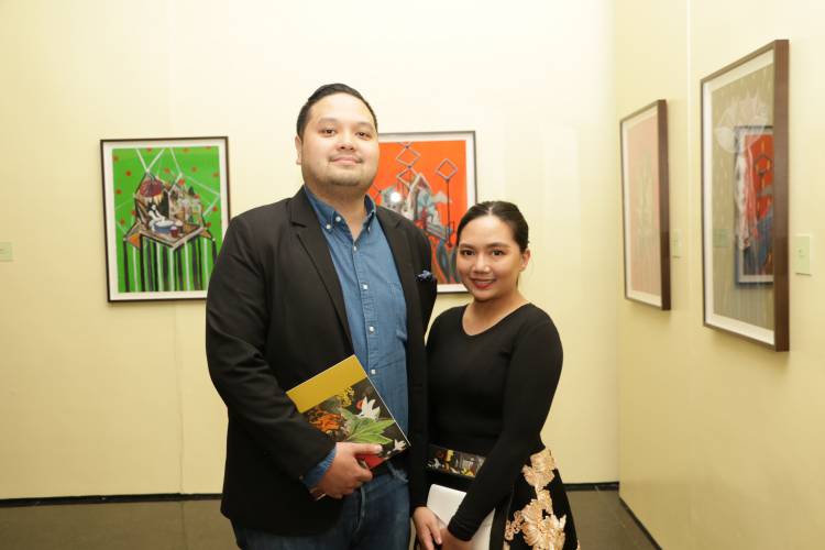 Rodel Tapaya, Urban Labyrinth, Ayala Museum, Opening Reception 26.JPG