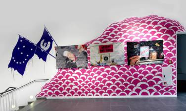 Roots Indonesian Contemporary Art, Frankfurter Kunstverein, Eko Nugroho, Installation view 3