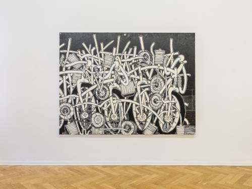 Timothy Curtis, Temporary Decisions Inkblots and Bikes, Arndt Art Agency Berlin, Installation view 8
