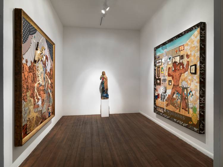 Wasak, Filipino Art Today, ARNDT, Berlin, Installation view 6