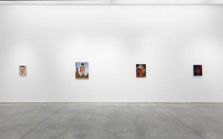 Xenia Crossroads in Portrait Painting, Marianne Boesky Gallery, New York, Installation view 12
