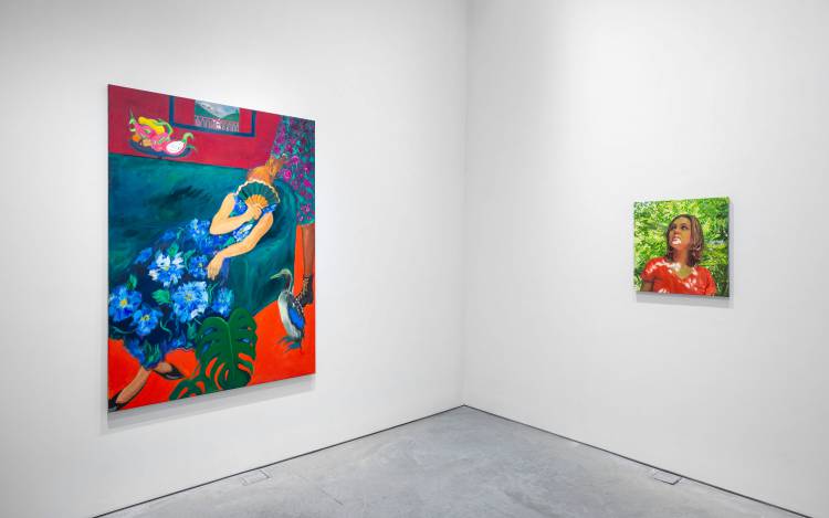 Xenia Crossroads in Portrait Painting, Marianne Boesky Gallery, New York, Installation view 15