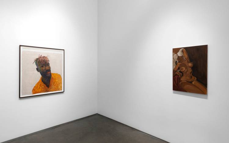 Xenia Crossroads in Portrait Painting, Marianne Boesky Gallery, New York, Installation view 4