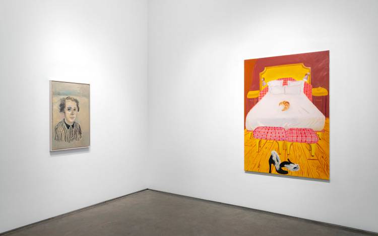 Xenia Crossroads in Portrait Painting, Marianne Boesky Gallery, New York, Installation view 5
