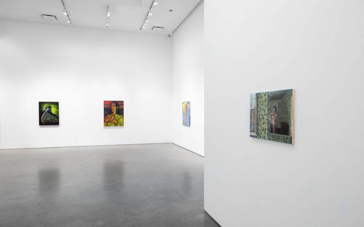 Xenia Crossroads in Portrait Painting, Marianne Boesky Gallery, New York, Installation view 6