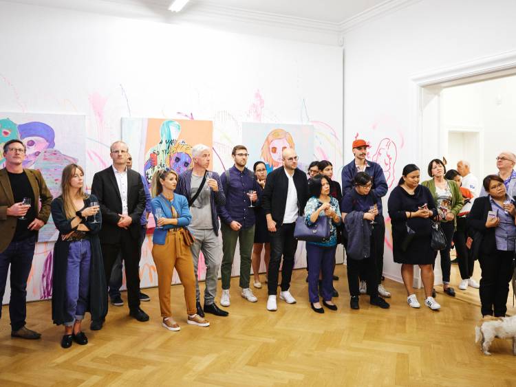 Yeo Kaa, Anxious Lustless Pechay, Arndt Art Agency, Berlin, Opening Reception 5